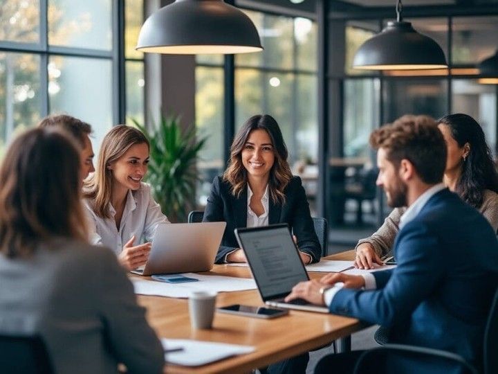 Illustrazione esperti associati